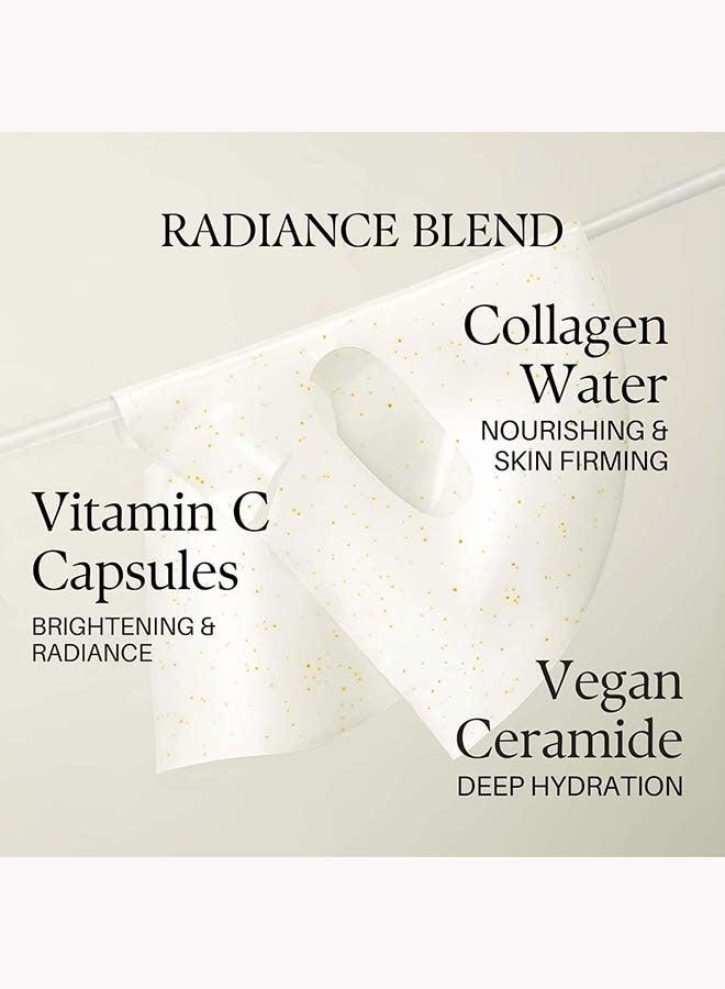 d'Alba Signature Vita Capsule Anti-Aging Collagen Hydrogel Mask 8 Shape, 44g*4ea - Image 5